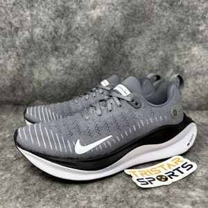 Nike ReactX Infinity Run 4 Running Shoes Womens 7 Grey White Black FJ1222-017
